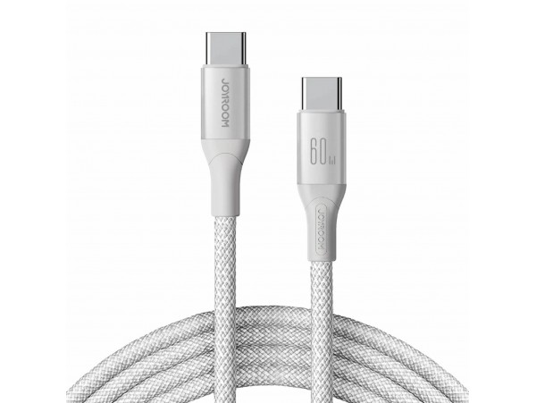 Joyroom kabel USB C-C 1m 60W bel pleten S-A28
