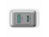 Joyroom polnilec 30W USB TipC TipA GaN QC PD bel JR-TCF15