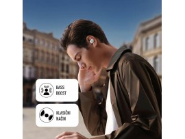 Joyroom slušalke JR-DB3 bele bluetooth