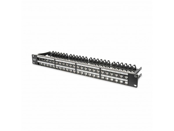 Digitus panel CAT.5e/6/6A 48-port modularen+nosilec kablov DN-91424