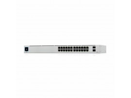 Ubiquiti stikalo 1G 24-port rack 2xSFP 16x PoE Unifi Gen2 95W USW-24-POE