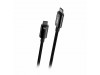 Baseus kabel USB C-C 3m 240W Tungsten Gold pleten E-Marker črn CAWJ040201