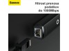 Baseus pretvornik USB 3.1 TipC-Mrežni UTP Giga črn WKQX000301