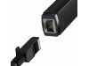 Baseus pretvornik USB 3.1 TipC-Mrežni UTP Giga črn WKQX000301
