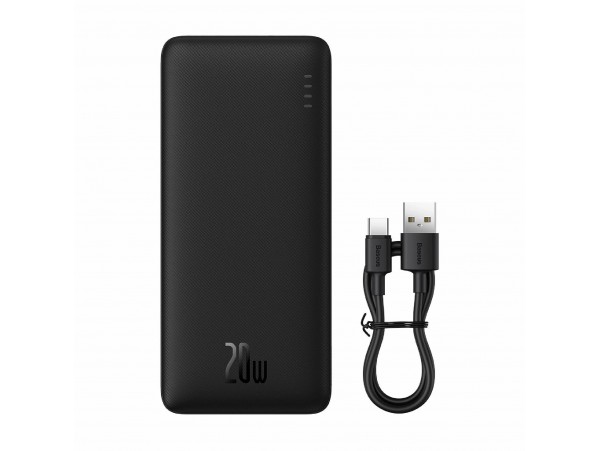 Baseus prenosna baterija 20.000mAh 20W PowerBank Airpow črna P10022804113-00