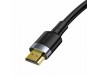Baseus kabel HDMI 3m Cafule 4K 60Hz črn CADKLF-G01