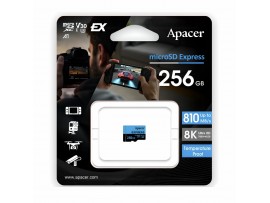 APACER microSD express 256GB spominska kartica U3 V30 AP256GMCEXG3X17-RA