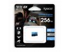 APACER microSD express 256GB spominska kartica U3 V30 AP256GMCEXG3X17-RA
