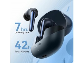 Joyroom slušalke črne bluetooth z mikrofonom ANC JR-FN2