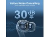 Joyroom slušalke črne bluetooth z mikrofonom ANC JR-FN2