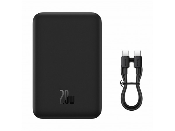 Baseus prenosna baterija 20.000mAh 20W PowerBank magsafe črna PPCX150001