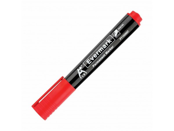 A PLUS Permanentni marker rdeč EVERMARK