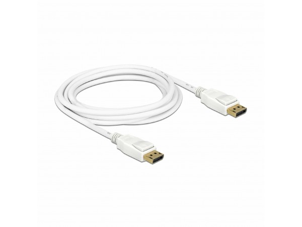 Delock kabel DisplayPort 3m 4K 60Hz bel 84878