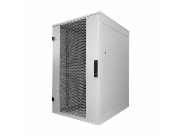 Triton kabinet 22U 1080 600x900 siv N8 sestavljen perforirana sp./zd. vrata