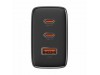 Baseus polnilec 65W USB 2xTipC TipA GaN5 CubePro črn P10152301113-00