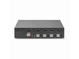 Digitus KVM stikalo 4x1 namizni DisplayPort/USB 4K DS-12891