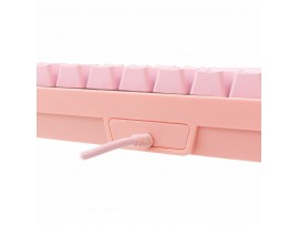 WHITE SHARK tipkovnica USB roza SLO gaming GK-2201 RONIN-P-HR