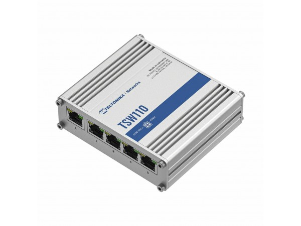 Teltonika stikalo Giga 5-port Mini kovinsko ohišje TSW110