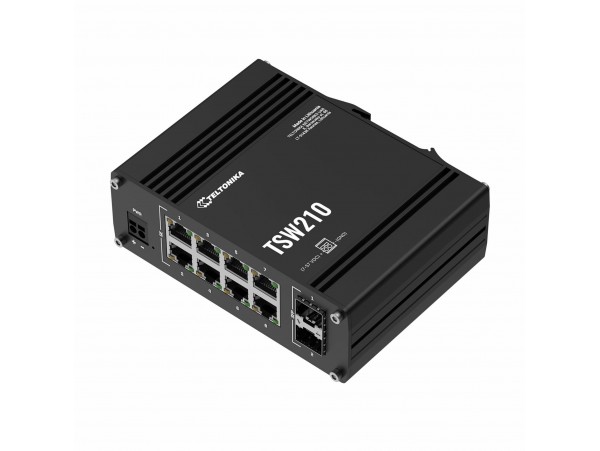Teltonika stikalo Giga  8-port 2xSFP DIN Mini TSW210