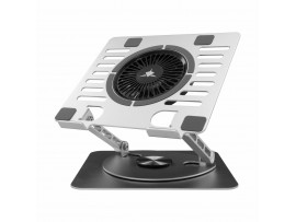 WHITE SHARK namizni nosilec za prenosnik 360° rotacijski 1x ventilator ICE-MONSTE WHITE SHARK namizni nosilec za prenosnik 360° rotacijski 1x ventilator ICE-MONSTE