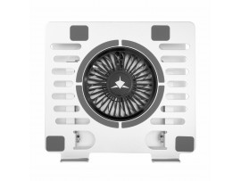 WHITE SHARK namizni nosilec za prenosnik 360° rotacijski 1x ventilator ICE-MONSTE