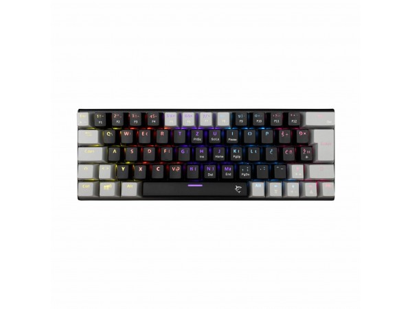 WHITE SHARK tipkovnica USB črna/rdeča mehanska stikala gaming WAKIZASHI-2
