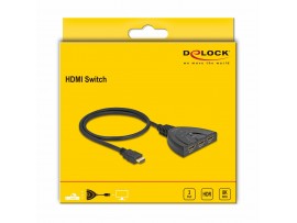 Delock HDMI stikalo 3x1 8K 60Hz 18649