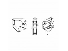 KELine DIN adapter z osnovnim elementom UTP Cat.6 HN-DIN-C6U