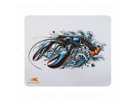 BARACUDA podloga za miško bela - motiv jastog BGMP-061 LOBSTER