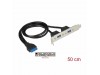 Delock adapter slot 2x USB 3.0 84836