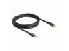 Delock kabel USB TipC napajalni za prenosnik 60W DC 5,5 fi x 2,5mm 1,5m
