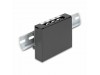 Delock nadometni panel 4x keystone DIN 90627