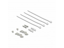 Delock nadometni panel 4x keystone DIN 90627