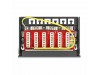 Delock nadometni panel 6x Cat.6A RJ45 FTP DIN 90379