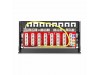 Delock nadometni panel 8x Cat.6A RJ45 FTP DIN 90573
