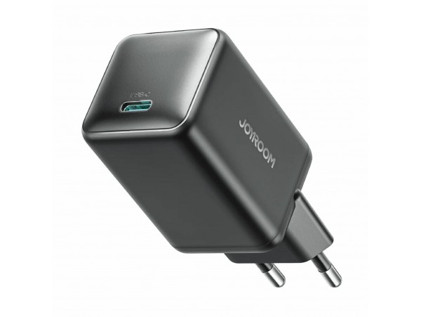 Joyroom polnilec 65W USB TipC GaN PD črn JR-TCG18
