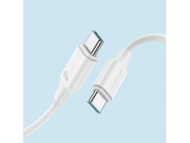 Joyroom kabel USB C-C 1m 60W bel A9 S-CC060A9