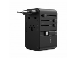 Choetech potovalni adapter + USB TipC PD 45W polnilec + kabel EU USA UK AU PD5021