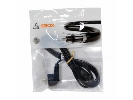 SBOX napajalni kabel 220V 2m C5 TRIPOLAR