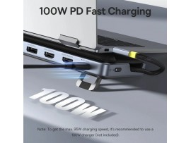 Baseus priklopna postaja USB 3.2 TipC 12v1 EliteJoy siva EH3 B0114200