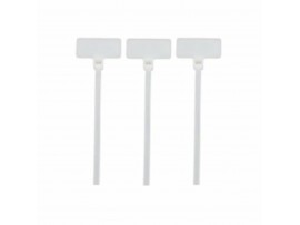 GW vezice označevalne 110mm bele pak/100 602074S