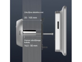 EZVIZ digitalno kukalo kamera z zaslonom senzor gibanja DP2C
