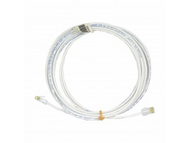 Leviton patch UTP CAT.6 6,1m bel 3,8mm HighFlex P12 6H4P0-20W
