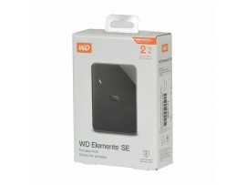WD Elements SE 2TB zunanji disk 6cm črn USB 3.0 WDBEPK0020BBK-WESN