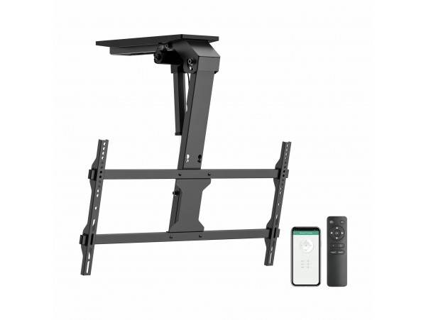 SBOX stropni nosilec za TV motoriziran črn CPLB-M0748