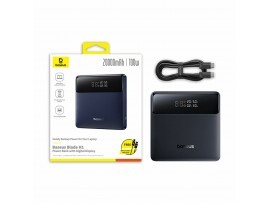 Baseus prenosna baterija 20.000mAh 100W PowerBank slim črna Blade H1