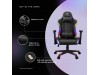 WHITE SHARK gaming stol THUNDERBOLT-RGB črn