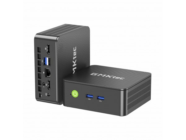 GMKtec računalnik mini PC G3S Intel 16GB RAM 512GB SSD črn NucBox