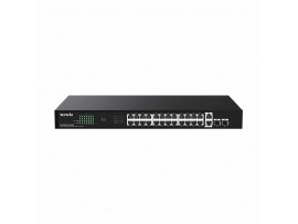 Tenda stikalo Giga 26-port rack 24x PoE 2xSFP TEG1128P-24-250W