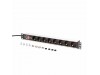 Digitus razdelilec rack 8x220V ALU prenapetostna zaščita + stikalo DN-95436